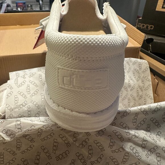 HEY DUDE WALLY SOX ARTIC WHITE 12 - Picture 4 of 5